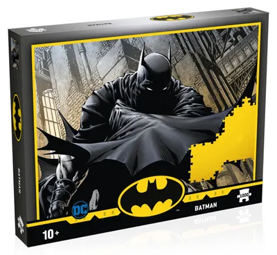 Produktbild von Winning Moves Batman Puzzle mit 1000 Teilen, detailreiches Motiv im Comic-Stil