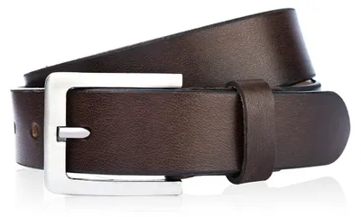 Obrázek produktu pro Hnědý pánský kožený opasek ve stylu vintage, 90 cm, Paolo Peruzzi 04Z0290