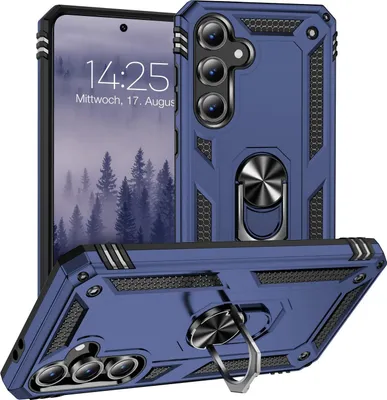 Produktbild von Armor Outdoor Handyhülle für Samsung Galaxy S25 FE Handy Panzer Case Cover Schutzhülle Farbe: Blau