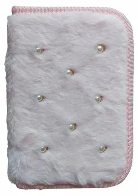 Obrázok produktu pre Astra Puzdro na perá Fluffy Pearl Pink rozkladacie