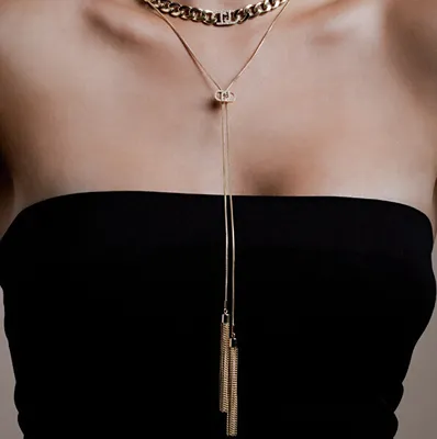 Produktbild von Halsketten   Y-Kette Liujo Silber Von 71 cm bis 90 cm  Kollektion Fashion - frau