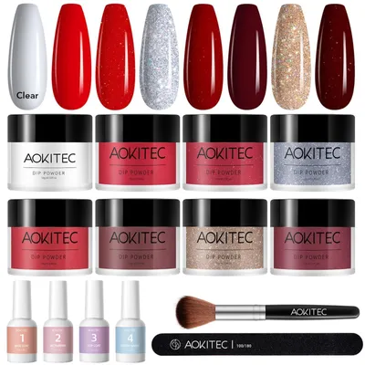 Productafbeelding van Omgoods - Acrygel Nagelset met 8 Kleuren voor Beginners