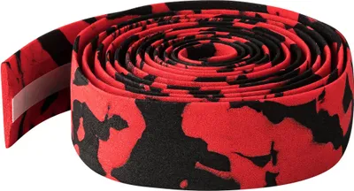Produktbild von Fahrrad Lenkerband (Standard) mit Aluminium Lenkerstopfen, Farbe:Camo Red/Black