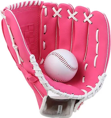 Obrázek produktu pro Baseballová rukavice pro venkovní použití, vhodná pro děti, mládež a dospělé, pro leváky, určená pro trénink. Dostupné velikosti: 10,5 palců, 11,5 palců, 12,5 palců