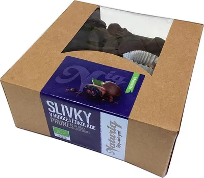 Immagine prodotto di Prugne al cioccolato fondente- 250 g