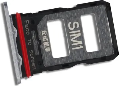 Produktbild von Xiaomi Poco F6 Pro – Dual SIM-Kartenhalter – Original – Weiss