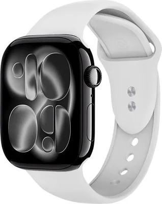 Obrázek produktu pro Řemínek Crong Liquid - Apple Watch 44/45/46/49 mm (bílý)