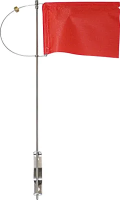 Produktbild von Verklicker mit  Seitenh. u. Tuch rot Gegengew. 100 mm