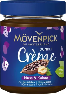 Produktbild von Mövenpick Dunkle Crème Nuss & Kakao, 300g