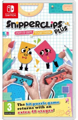 Obrázek produktu pro Snipperclips Plus: Cut it out, together! (Switch)