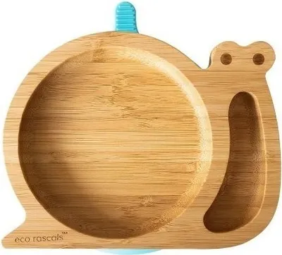 Immagine prodotto di Piatto in bambù Melc, blu, eco-cattivi