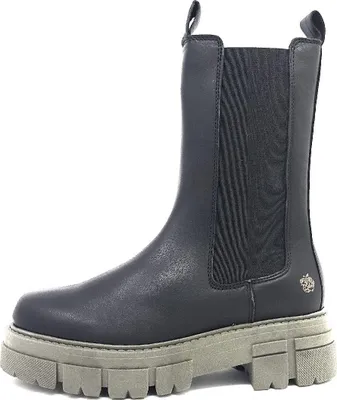 Image de Apple of Eden : Bottines en velours pour femmes, couleur noire, style décontracté