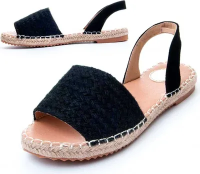 Image de Montevita Flache Sandale Yuttan4 Schwarz