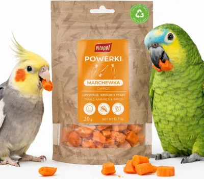 Zdjęcie produktu dla Powerki Vitapol - Marchew Liofilizowana 20 g dla Papug
