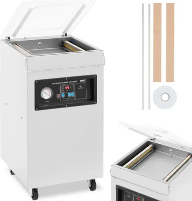 Zdjęcie produktu dla Expondo MSW Urządzenie do pakowania próżniowego – 900 W – 40 cm – stal nierdzewna