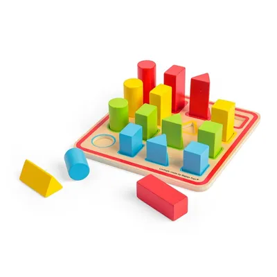 Produktbild von BigJigs Holzformpuzzle LernspielzeugHolz