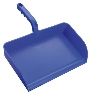 Produktbild von Kehrschaufel Gross, Pp, Blau Ohne Lippe, 325X330X100 Mm