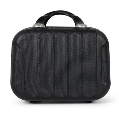 Produktbild von Kosmetikkoffer Tragbare Make-up Organizer Box Kosmetikkoffer Make-up Koffer, für Kosmetiktasche für Reise Kulturbeutel auf Trolley befestigbar