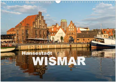 Produktbild von Hansestadt Wismar (Wandkalender 2025 DIN A3 quer), CALVENDO Monatskalender