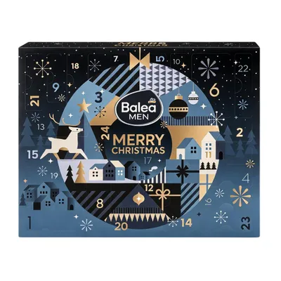 Produktbild von BALEA Men Adventskalender 2026 Männer Beauty Kosmetik Advent Weihnachten MANN Kalender Herren