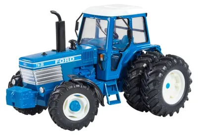 Produktbild von Britains Traktor Spielzeug Ford TW35 mit Doppelbereifung hinten 1:32 Maßstab