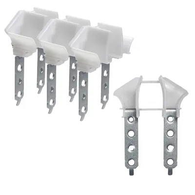 Produktbild von 4 x INOVATEC Rollladen Universal Einlauftrichter Mini 4-Loch