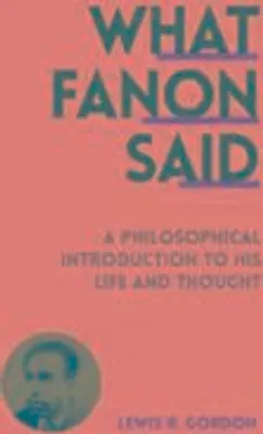 Obrázek produktu pro What Fanon Said