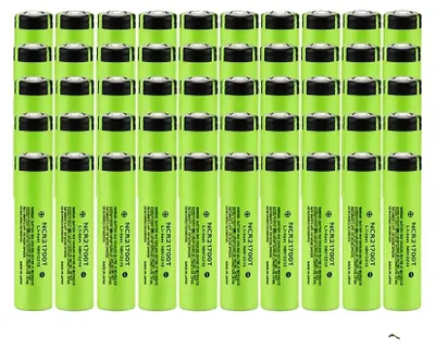 Obrázek produktu pro Lithium-iontová baterie, 3,7 V, kapacita 4800 mAh, 50 kusů, 3,7 V
