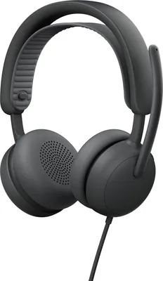 Produktbild von Logitech Zone Wired 2, Kabelgebunden, 20 - 20000 Hz, Anrufe/Musik, 223,5 g, Kopfhörer, Graphit