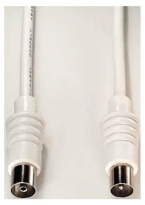 Produktbild von e+p HFA 2, 2,5 m, Koaxial, Koaxial, Weiß