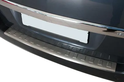 Für Opel Zafira B ab 2005-2014 LADEKANTENSCHUTZ Edelstahl MATT Leiste Schutz in der Farbe von Recambo e.K.