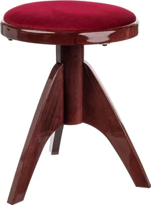 Produktbild von Bespeco SG 103 Runder Klavierstuhl Mahogany