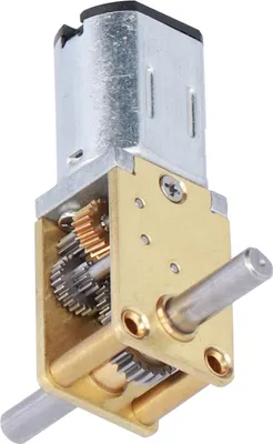 Zdjęcie produktu dla JGYN20 Metalowy silnik DC z redukcją prędkości Niski poziom hałasu Mini silnik ślimakowy do zabawek robotów DIY (27 obr./min)