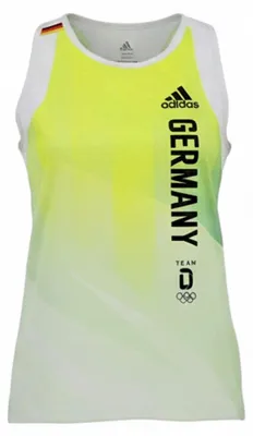 Produktbild von Adidas Damen Olympia Tokyo 2020 GER Team Germany Deutschland W Tank Top FL7156 Größe 38