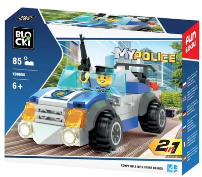 Obrázok produktu pre Bloky MyPolice 2v1 Polizeiauto