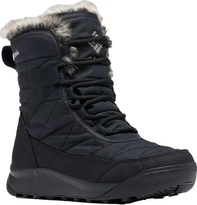 Produktbild von Columbia Damen MINX SHORTY IV Schneestiefel wasserdicht 2079181 schwarz , Schuhgröße:37.5 EU