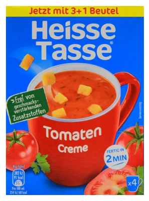 Produktbild von Heisse Tasse Tomaten Creme, 9er Pack (9 x 87,2g)