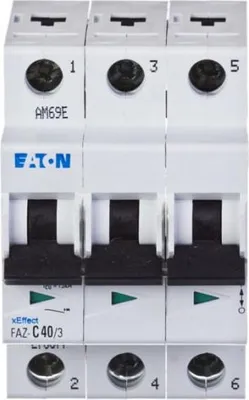 Produktbild von Leistungsschalter 3P C 40A 15kA AC FAZ C40/3 278877
