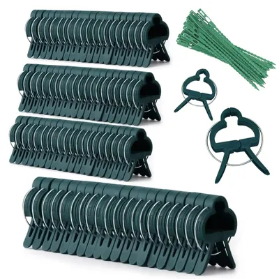 Image de Lot de 100 clips pour plantes grimpantes