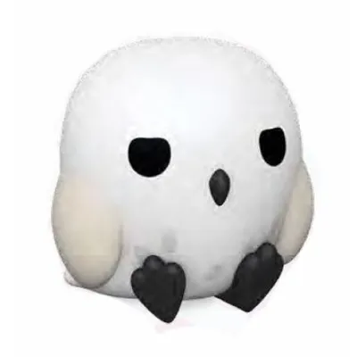 Zdjęcie produktu dla Plastoy - Figurka Skarbonka Hedwiga Chibi 16cm z Uniwersum Harry'ego Pottera