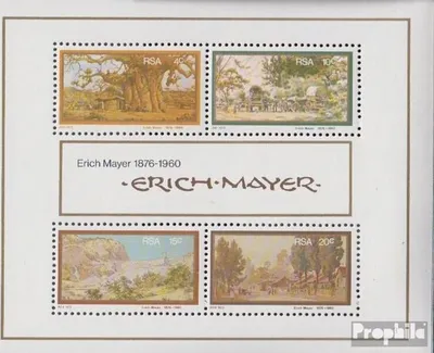 Produktbild von Briefmarken Südafrika 1976 Mi Block4 (kompl.Ausg.) postfrisch Erich Mayer