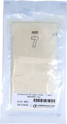 Produktbild von Handschuhe Op Lat 7 Ste Pf, 1X2 St HAS