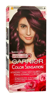 Zdjęcie produktu dla GARNIER Color Sensation farba do włosów 3.16 Głęboki Ametyst
