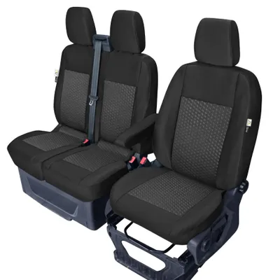 Produktbild von Ford Transit Transit VIII 2013-2023 Front Sitzbezüge Fahrersitzbezug Beifahrer- Doppelbank