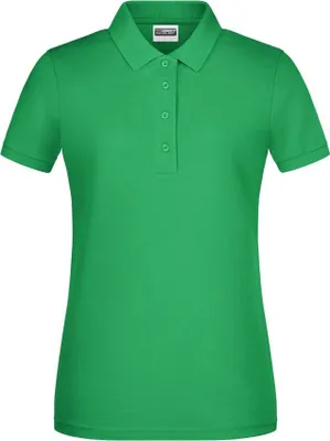 Produktbild von Ladies' Basic Polo Klassisches Poloshirt fern-green, Gr. M