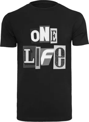 Obrázek produktu pro Pánské tričko Mr. Tee One Life Tee black - M