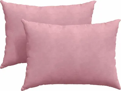 Immagine prodotto di vidaXL Cuscino per divano 2 pezzi rosa 70 x 50 cm in tessuto a coste