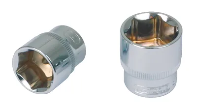 Produktbild von KS TOOLS 1/2' CHROMEplus 6kant-Stecknuss, 19/32' ( 918.1305 )