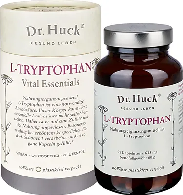 Zdjęcie produktu dla Kapsułki Dr Huck® L-Tryptofan wegańskie