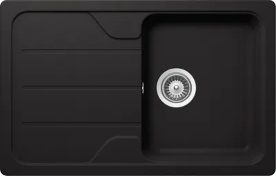 Produktbild von Schock Einbauspüle Formhaus D-100S A Nero - Auflagespüle